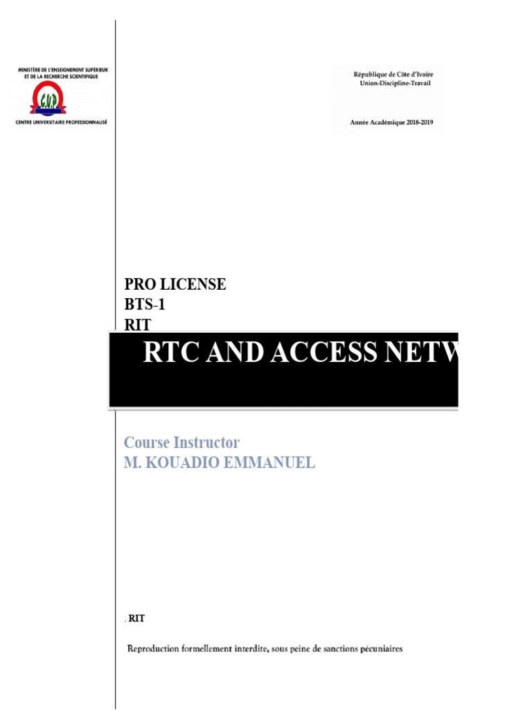 Cour Network Access | PDF