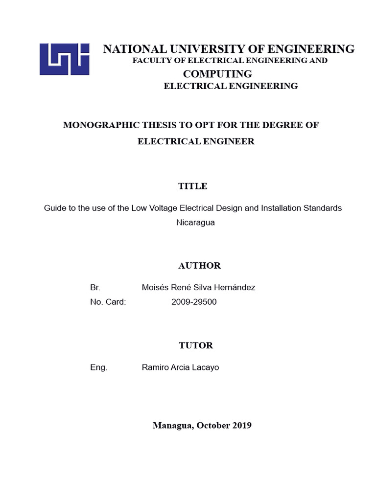 Low Voltage Electrical Standards Guide Nicaragua | PDF | Switch | Relay