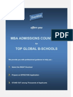 Mba Admissions Counseling Top Global B-Schools: Offers You