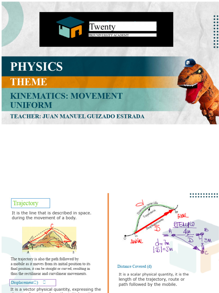 Kinematics: Understanding Movement and Speed | PDF