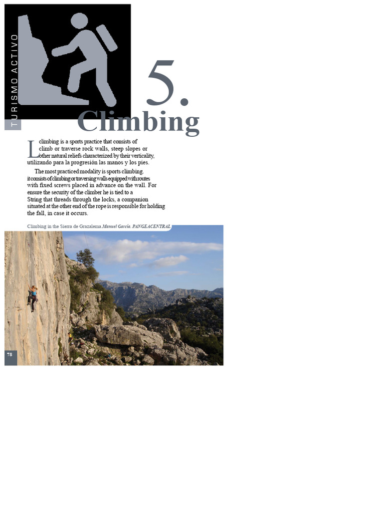 Climbing Guide: Routes in Ronda | PDF | Mountaineering