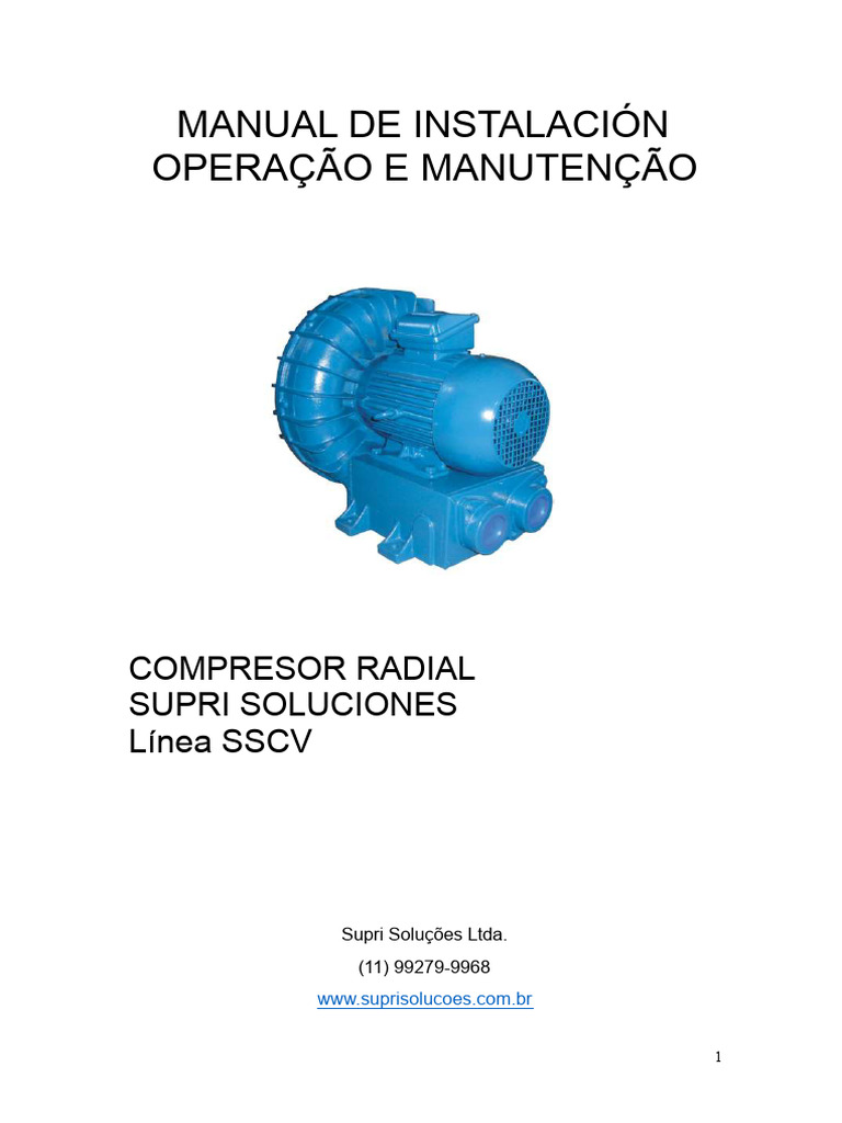 Manual de Compresores Radiales-SSCV | PDF | Ingenieria Eléctrica | Relé