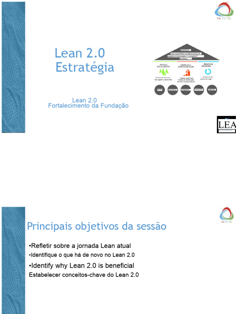 Estratégia e Benefícios do Lean 2.0 | PDF | Liderança | Gestão de ...