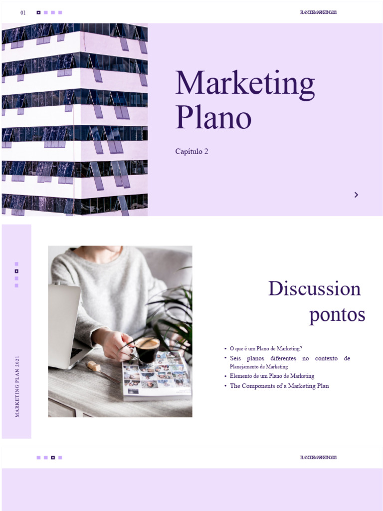 Estrutura do Plano de Marketing 2021 | PDF | Marketing | Análise SWOT