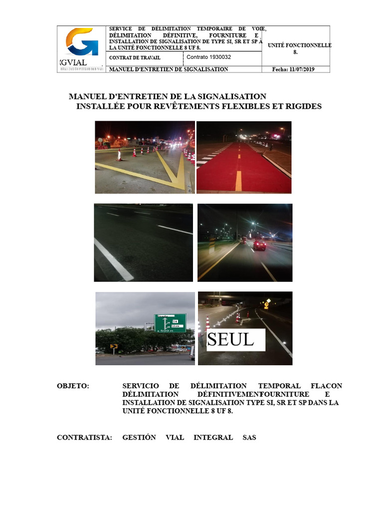 Entretien et Signalisation Routière UF 8 | PDF | Brosse (outil ...
