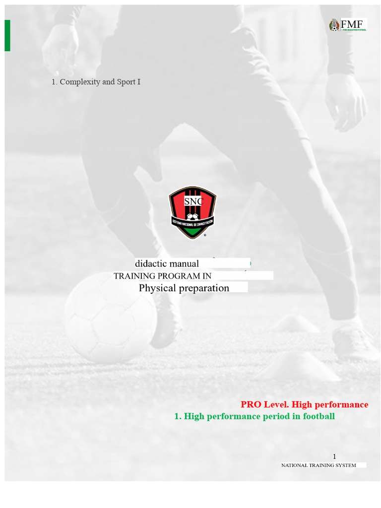 High Performance in Football Training | PDF | Chaos Theory | Communication