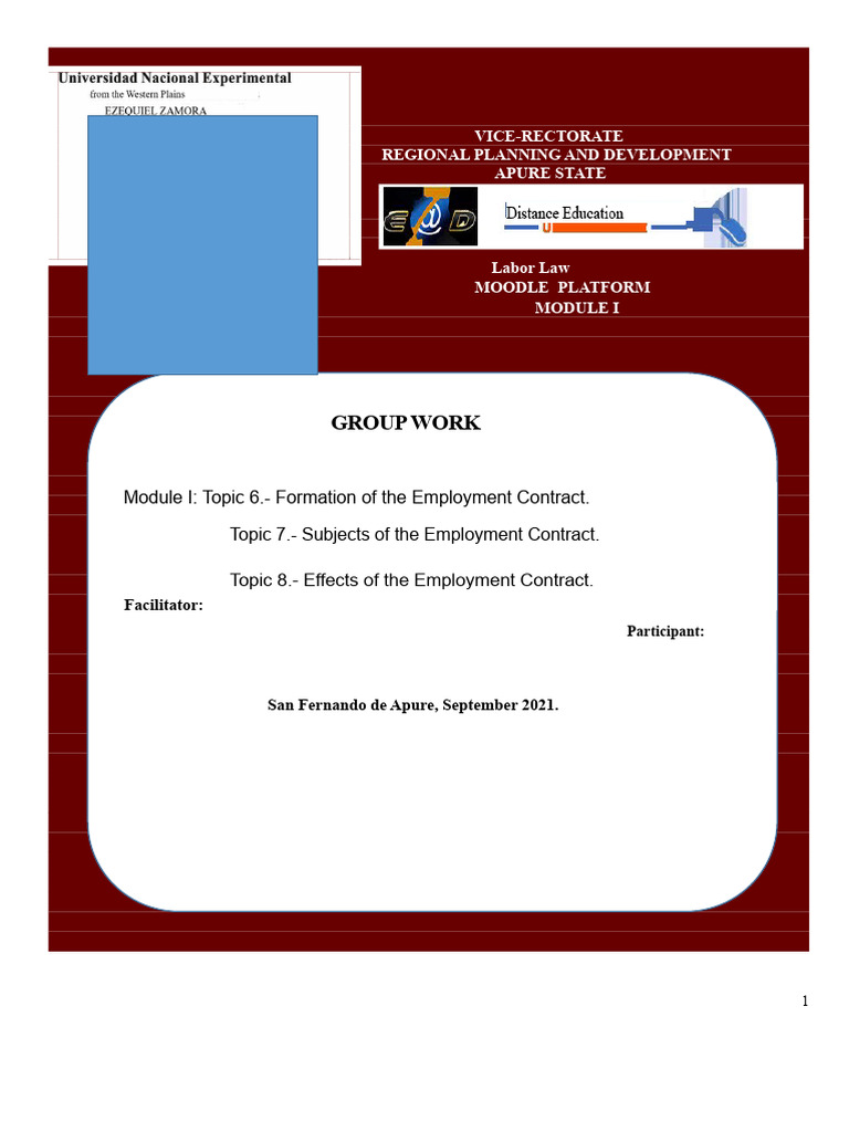 Venezuelan Employment Contract Guide | PDF | Employment | Labour Law
