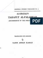 Ghazali - Incoherence of the Philosophers-Tahafut al-Falasafah