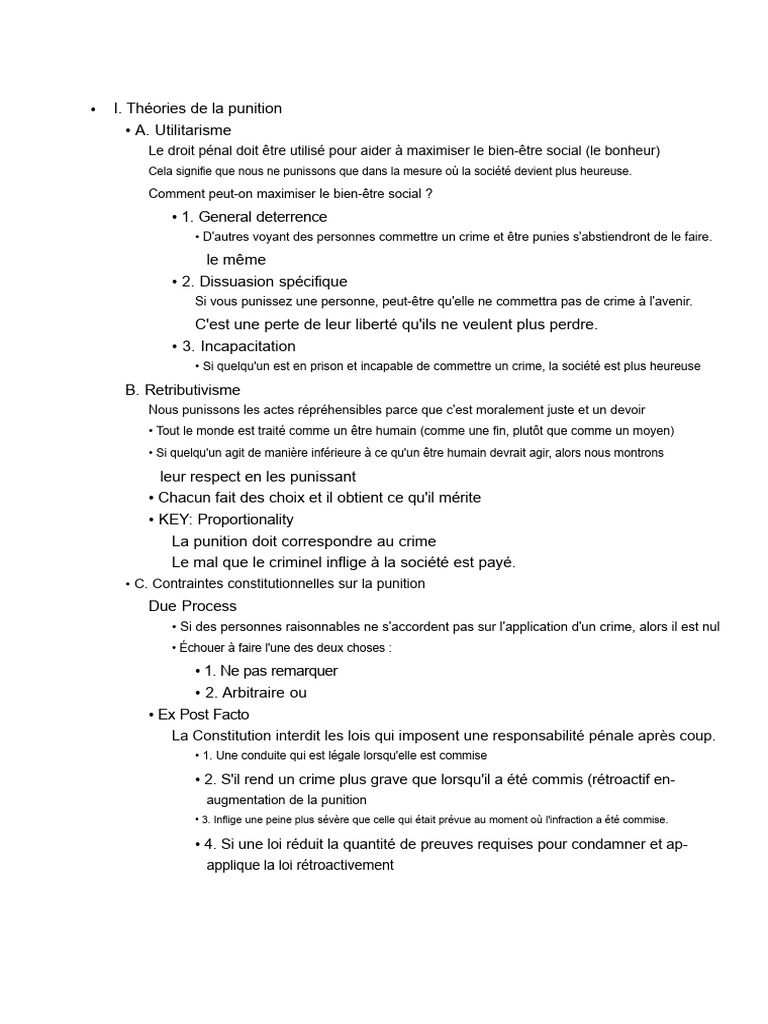 Théories et éléments du droit pénal | PDF | Crimes | Crime et violence