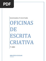 Oficinas de Escrita Criativa 2011-12