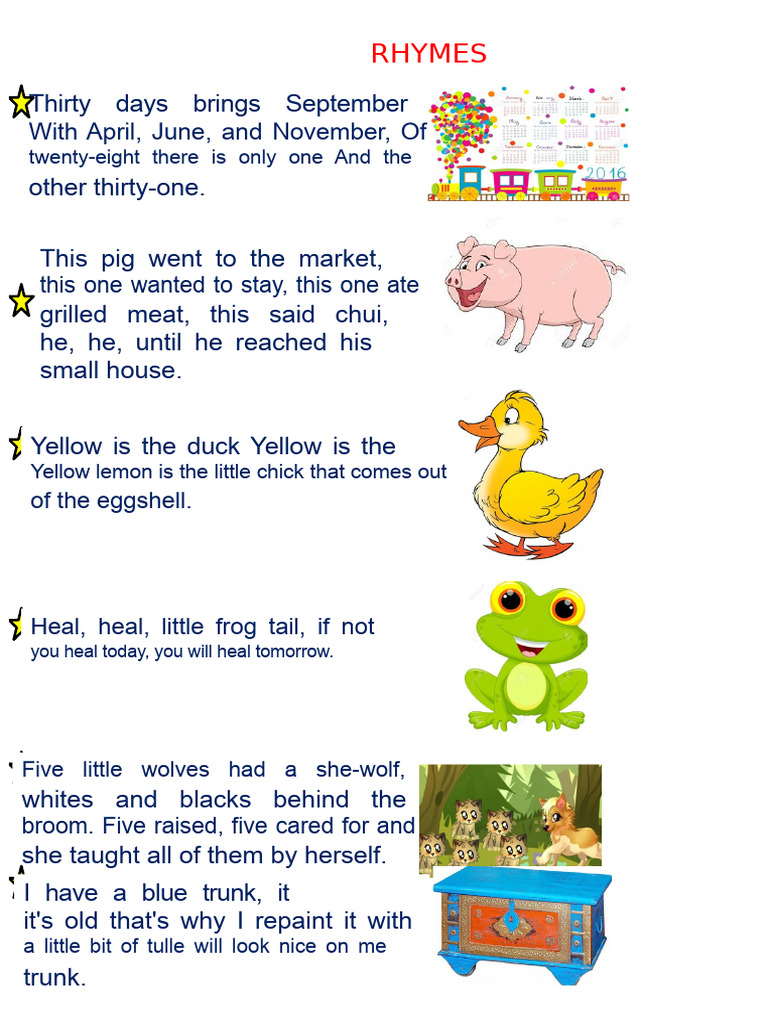 RHYMES | PDF