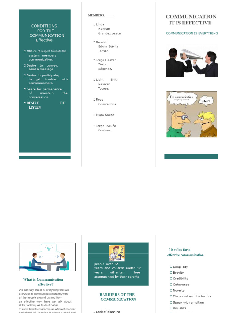 10 Rules for Effective Communication | PDF | Communication | Cognition