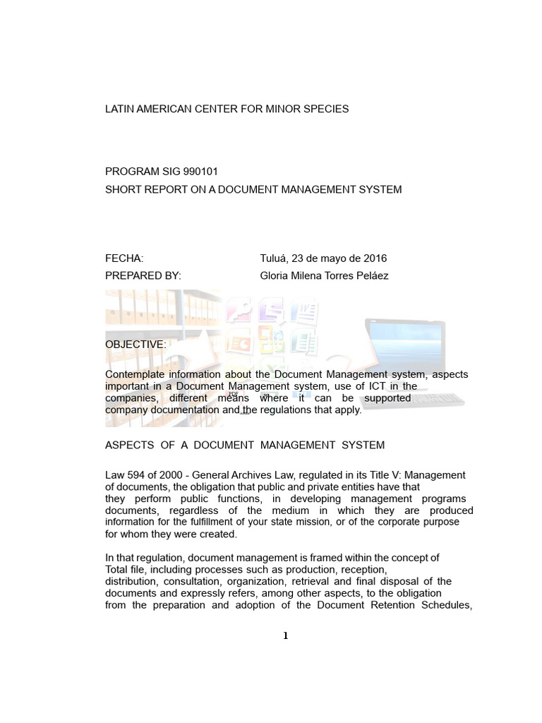 Document Management System Overview | PDF | Customer Relationship ...