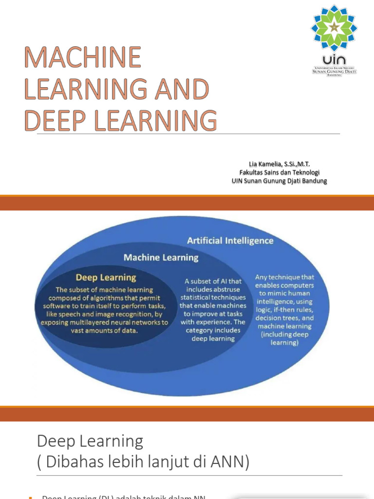 Panduan Lengkap Deep Learning dan Metode Pembelajaran Mesin | PDF
