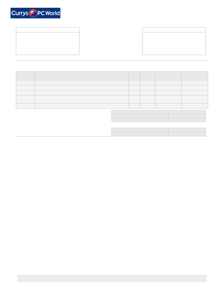 Gaming Equipment Purchase Receipt | PDF | Dell | Computer Hardware