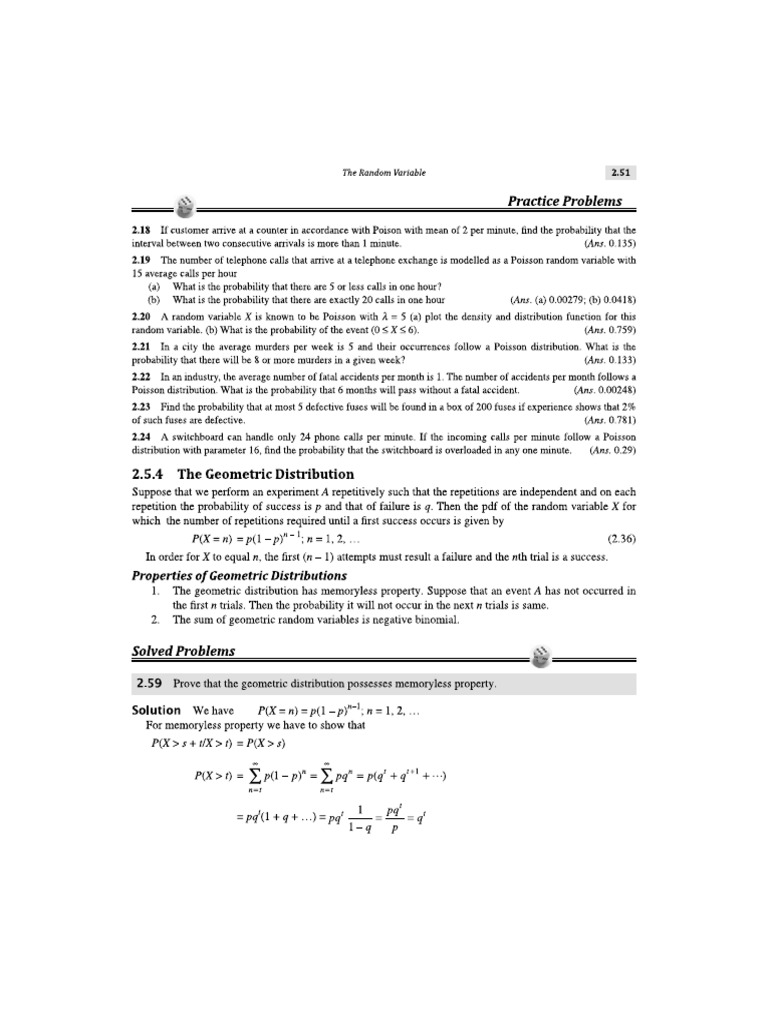 Geometric Distribution | PDF