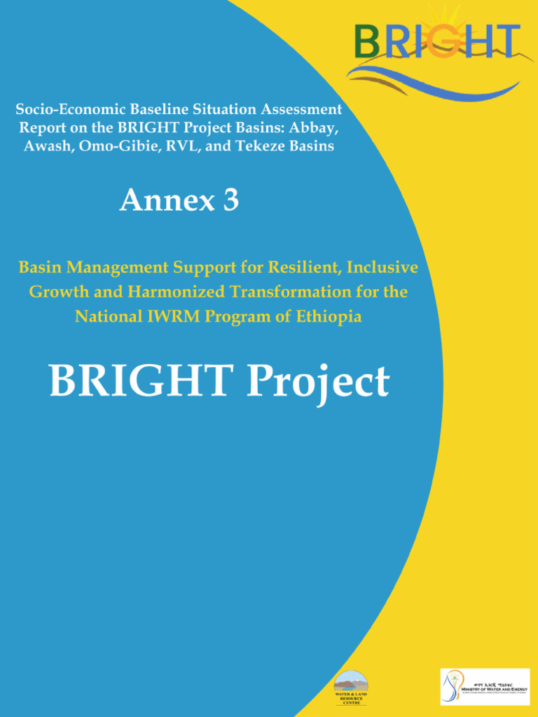 Socio Economic Baseline Situations of The Five Basins | PDF | Survey ...