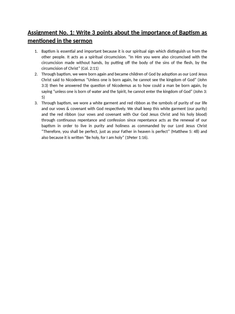 Assignment No. 1 | PDF