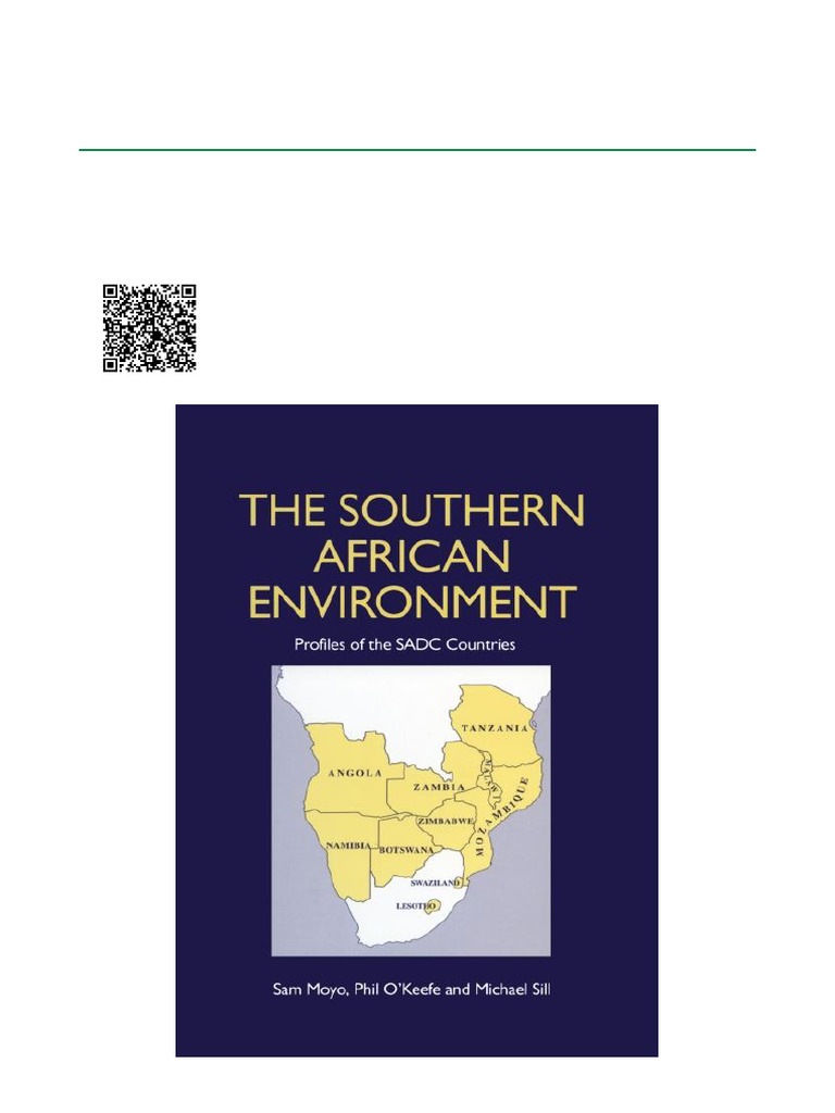 The Southern African Environment Profiles of The SADC Countries