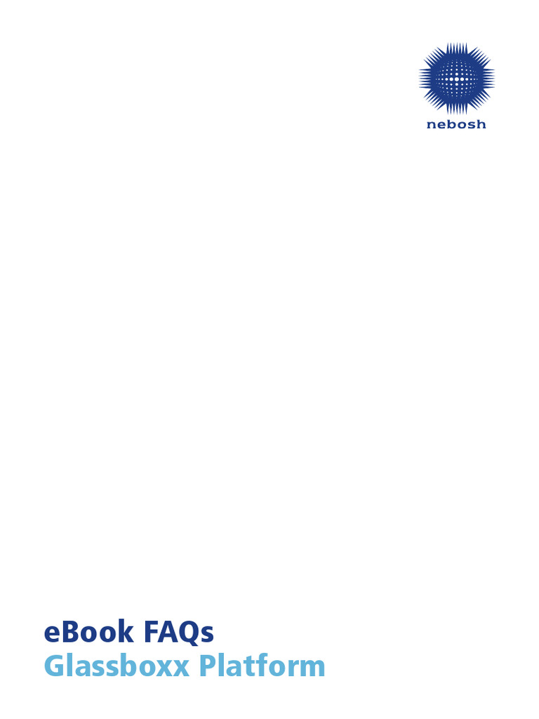 Glassboxx eBook FAQs and Access Guide | PDF | Mobile App | Operating System