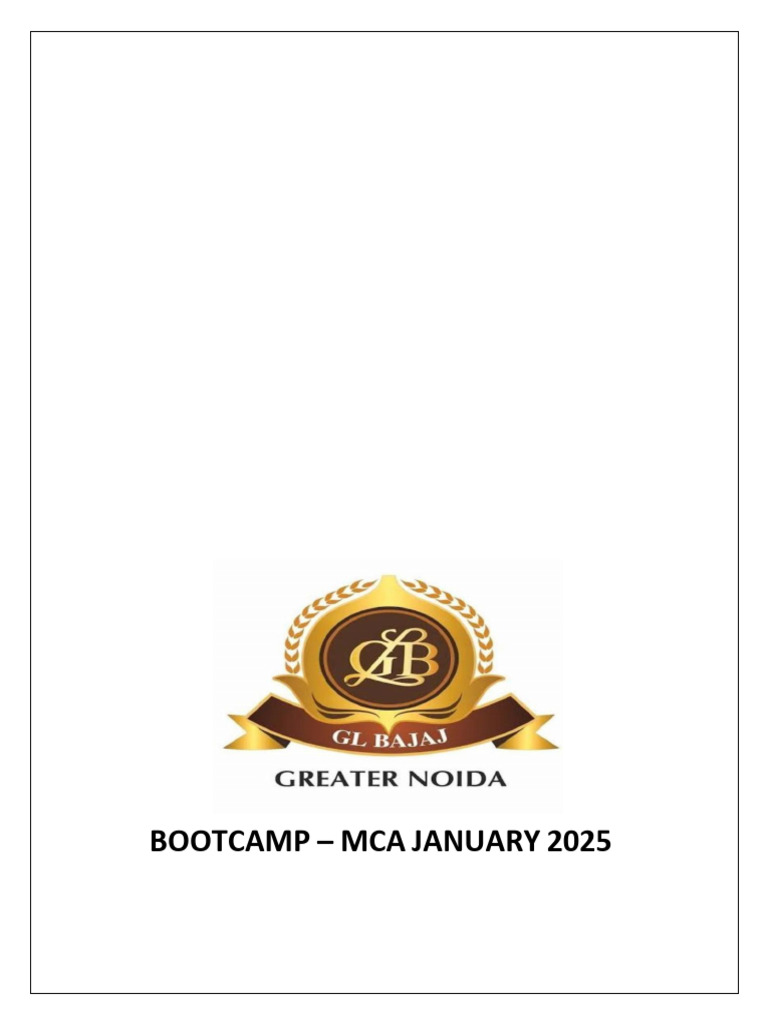 MCA Aptitude & Reasoning Bootcamp Guide | PDF | Speed