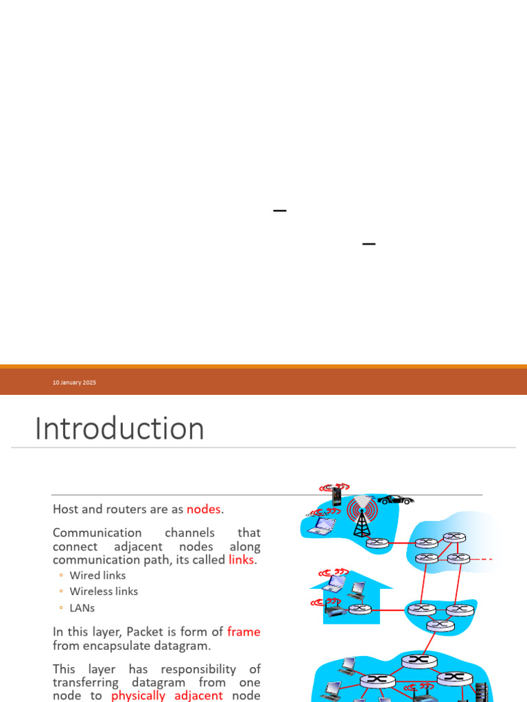 Data Link Layer: Error Detection Techniques | PDF | Error Detection And ...