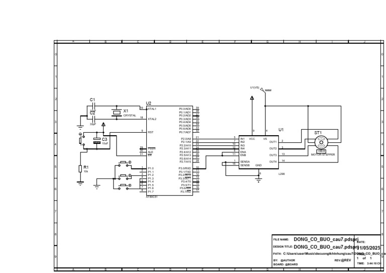 Stepper Motor Circuit Design Guide | PDF