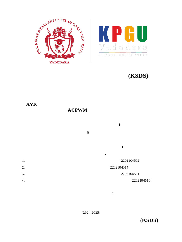 Project Report Electrical Final v1 | PDF