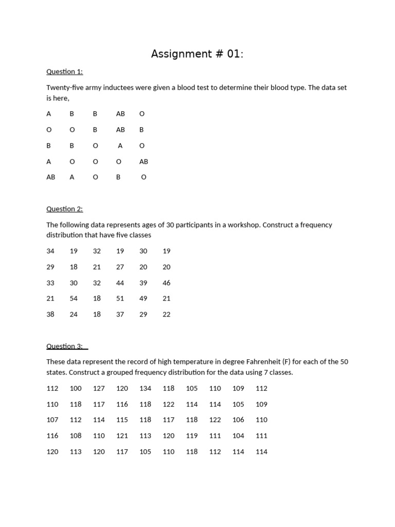 Question of Assignment | PDF