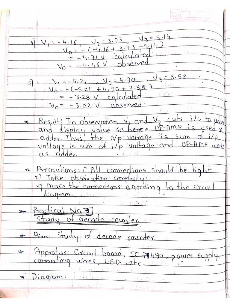 Study Of Decode Counter (1) | PDF