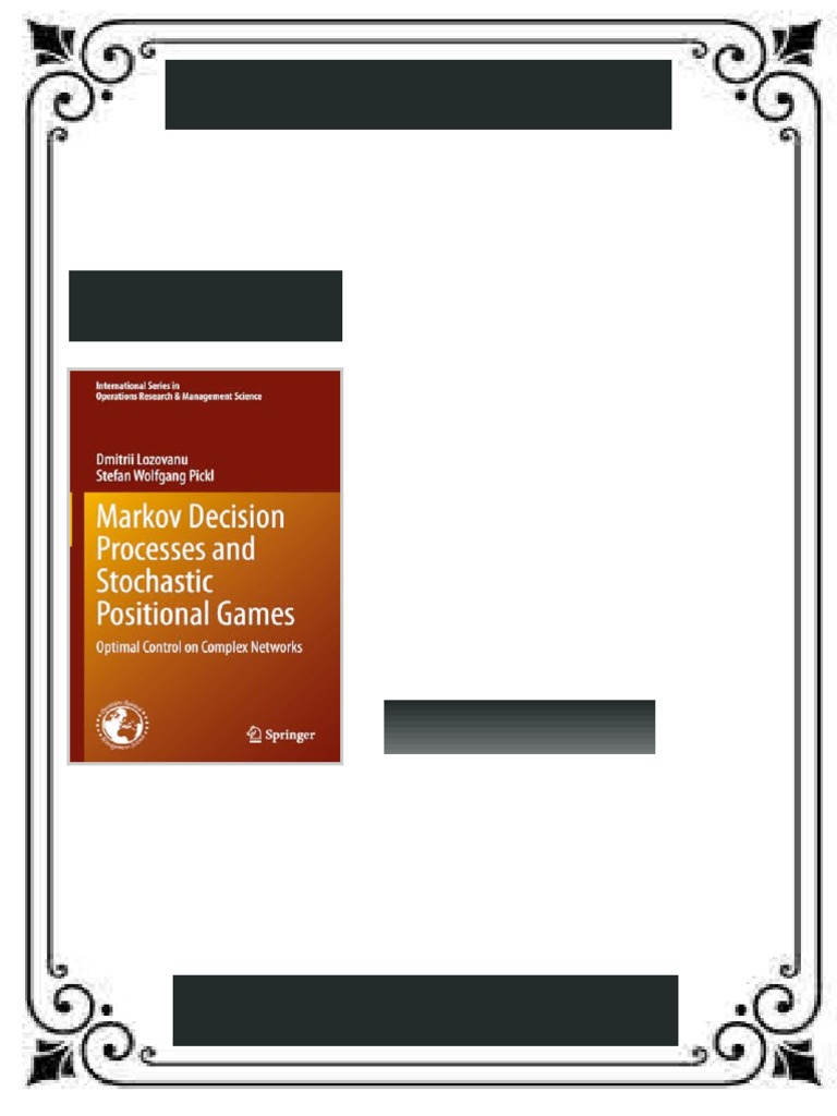 Markov Decision Processes and Stochastic Positional Games: Optimal ...