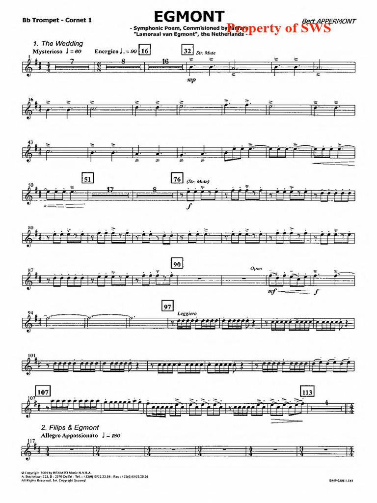 Trumpet Cornet 1 | PDF
