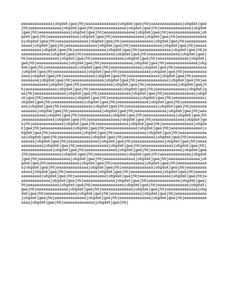 Unique Text Generation Example | PDF