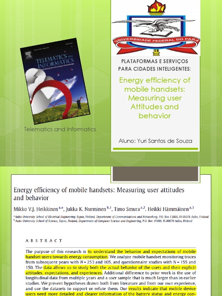 Energy Efficiency Of Mobile Handsets Pdf Cloud Computing Scalability