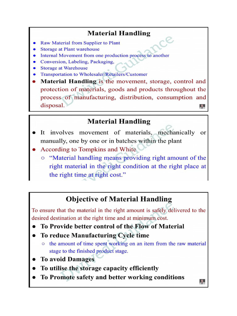 Materials Handling | PDF