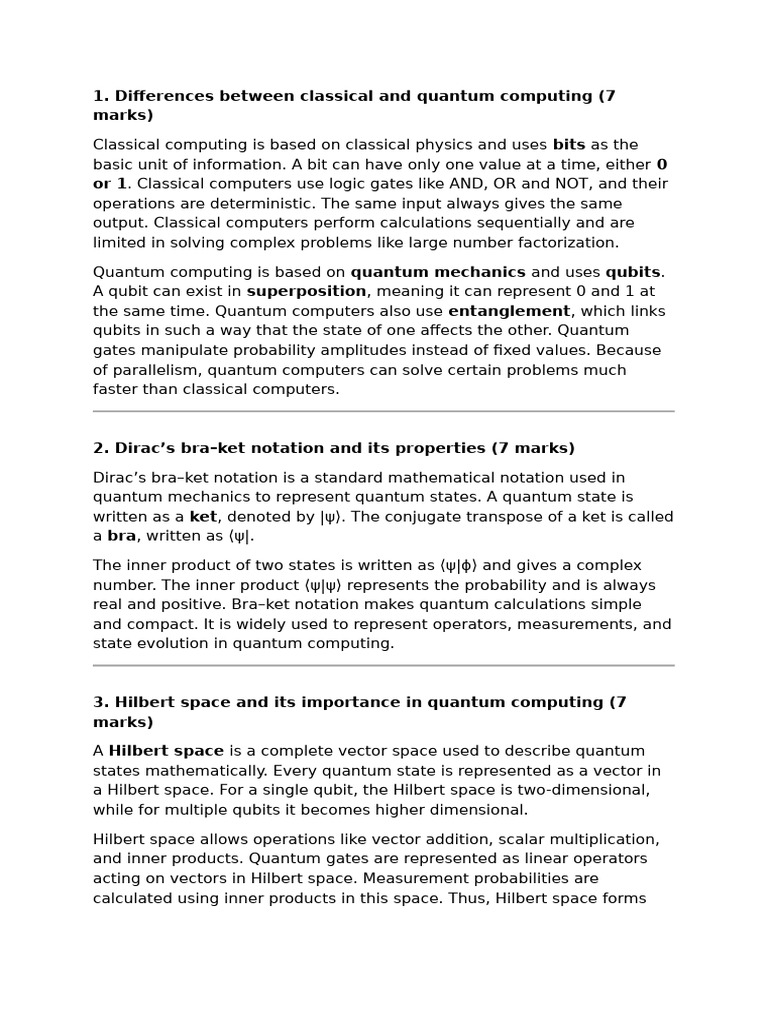 Quantum Computing Fundamentals Explained | PDF | Quantum Computing ...