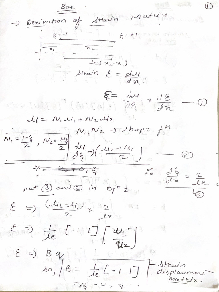 FEM Unit3 and 4 Short Notes | PDF