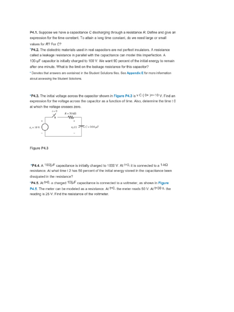 Chapter4 Problems | PDF