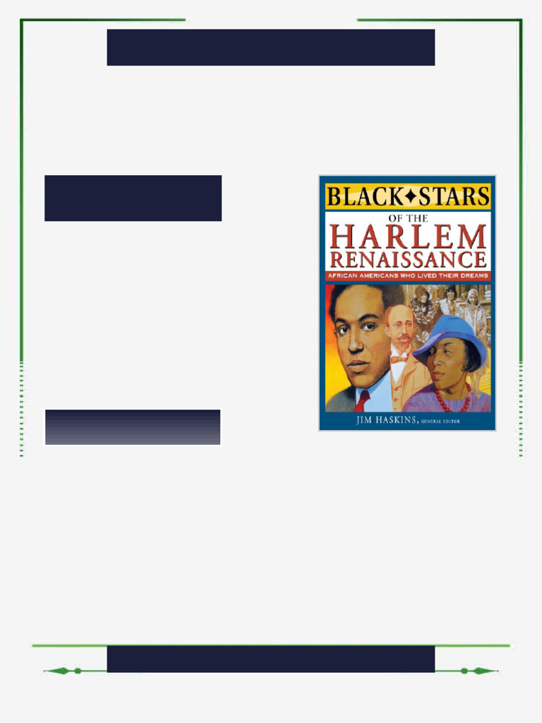 Black Stars of the Harlem Renaissance 1st Edition Jim Haskins ebook ...