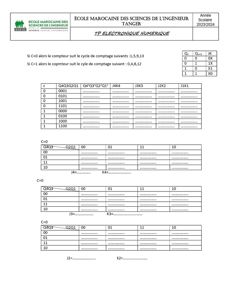 tp6 pour les étudiants d'ingénieurir afin | PDF