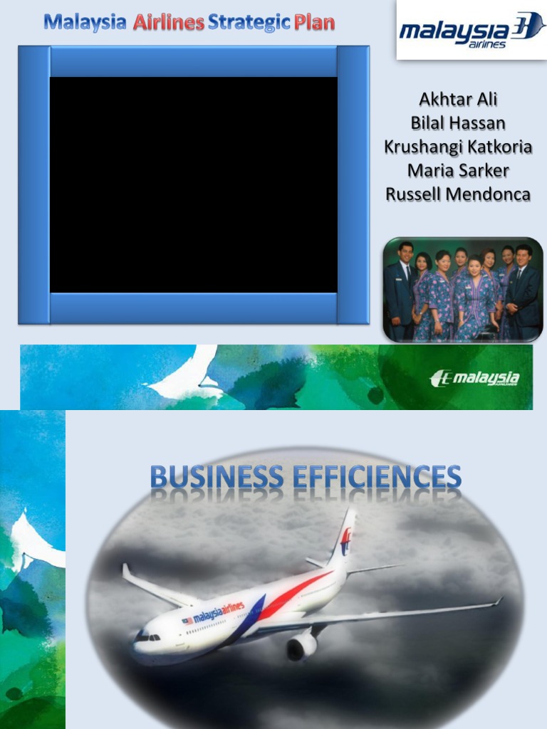 malaysia airline business plan