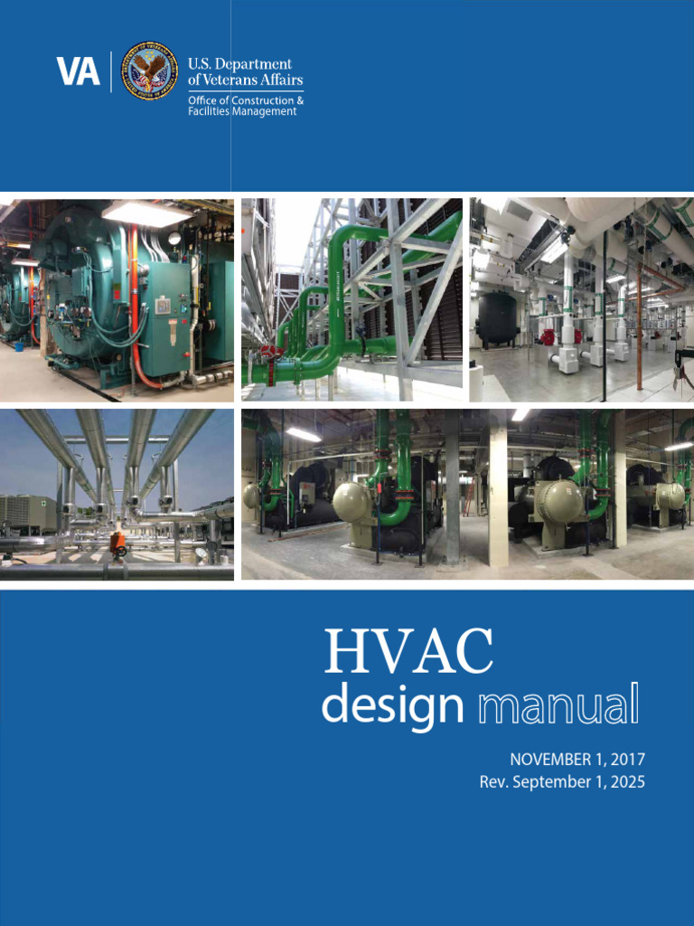 VA HVAC Design Manual Overview | PDF | Hospital | Clinic