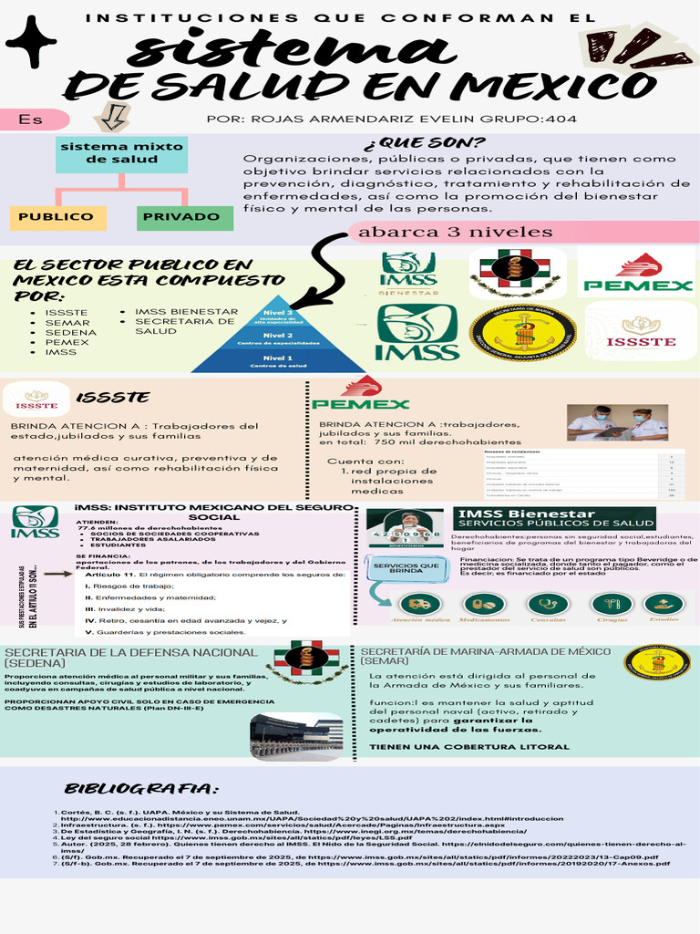 Sistema de Salud en México: IMSS y ISSSTE | PDF | Cuidado de la salud ...