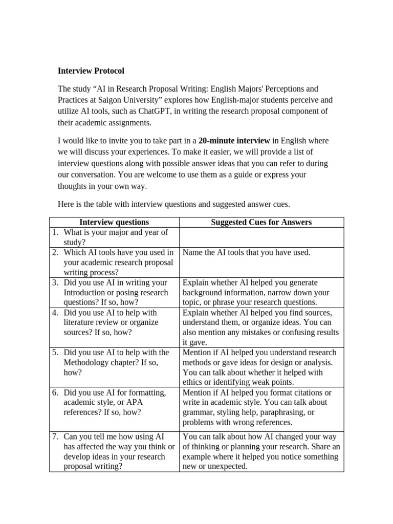 AI Tools in Research Proposal Writing | PDF | Artificial Intelligence ...