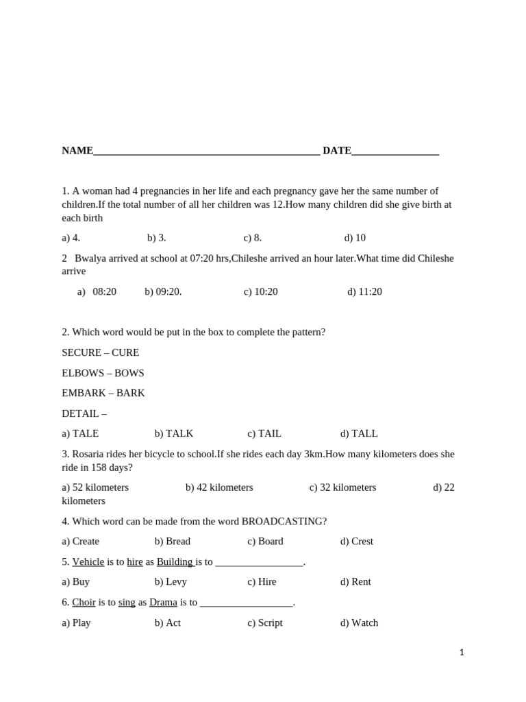 Logical Reasoning and Math Puzzles | PDF