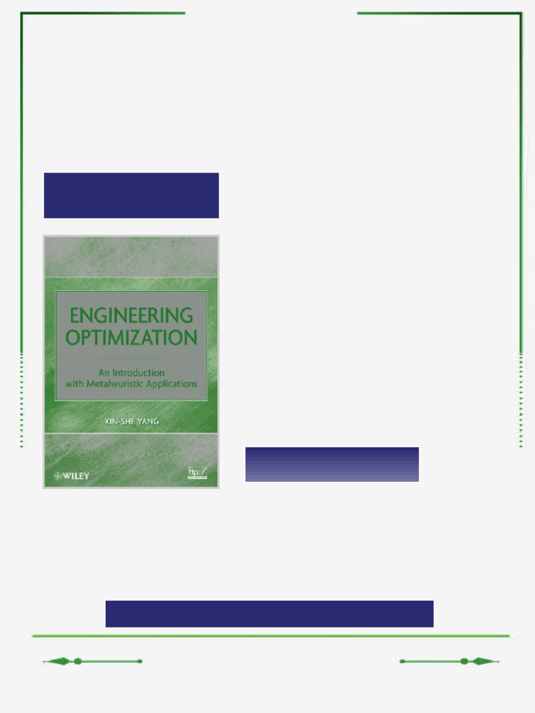 Engineering Optimization An Introduction with Metaheuristic ...