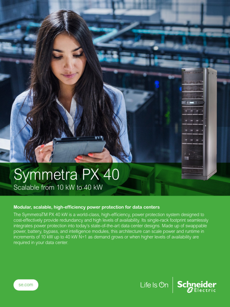 998-23102844 Symmetra PX 40 GMA Brochure | PDF | Data Center | Mains ...