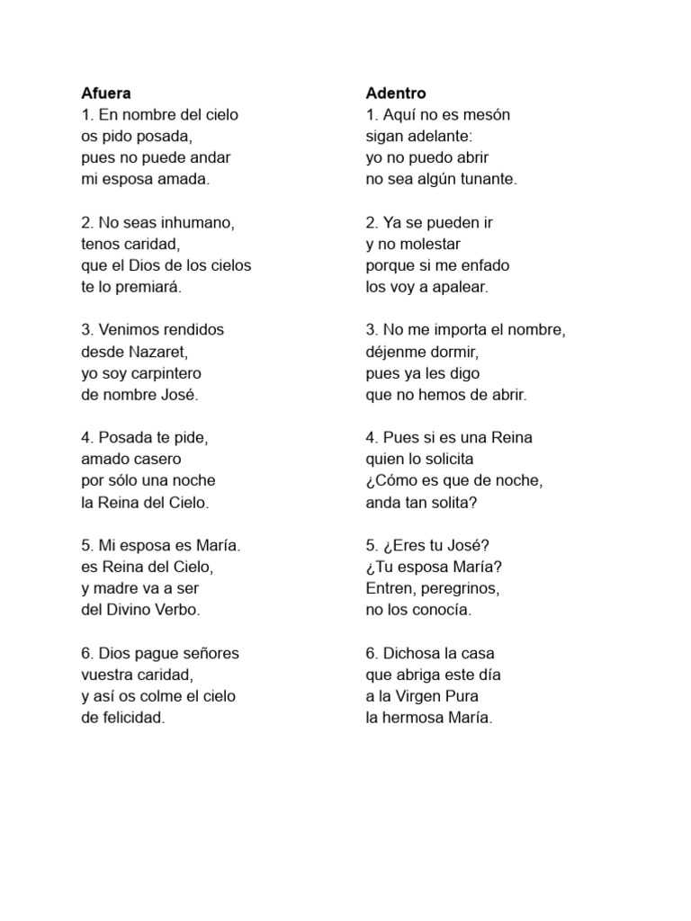 Villancicos Tradicionales de Navidad | PDF | María, madre de Jesús