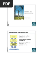 IEC618650 Presentation IEC 61850 Û Data Model and Services