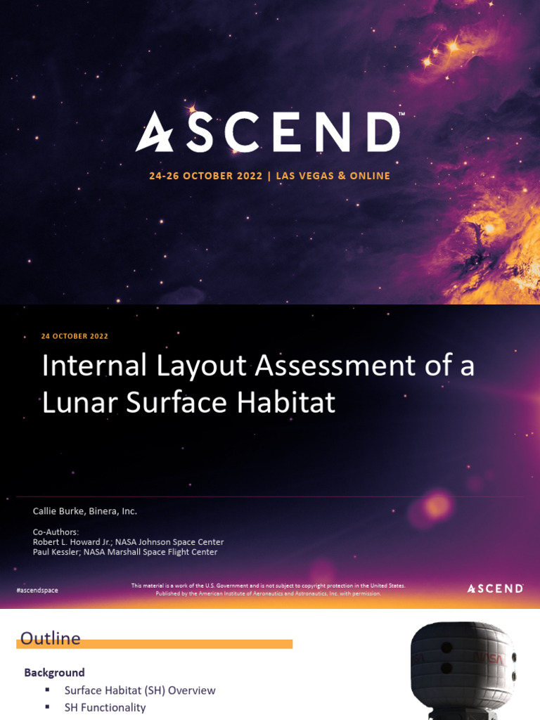 Lunar Habitat Internal Layout Assessment | PDF | Waste | Hygiene